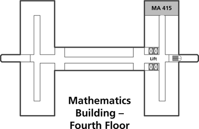 Mathematics building - fourth floor